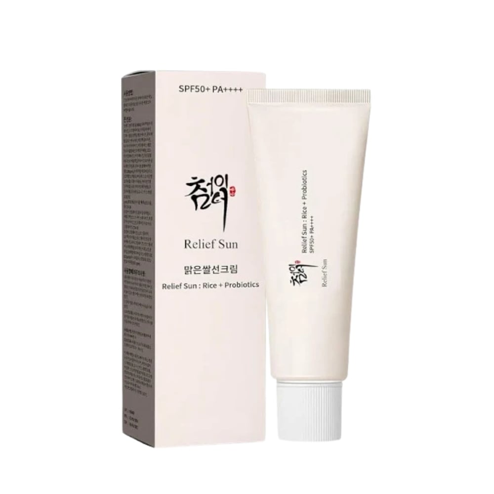 بيوتي أوف جوسون واقي شمس بالأرز والبروبيوتيك SPF50+ 50 مل